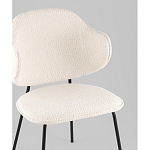 Стул Bellamy букле молочный варинант исполнения - 2 | Loft Concept в Самаре