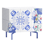 Тумба на синих ножках Grande Re Rblue варинант исполнения - 1 | Loft Concept в Самаре