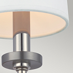 Бра для ванных комнат с белым тканевым цилиндрическим плафоном Feiss варинант исполнения - 2 | Loft Concept в Самаре