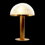 Настольная лампа c абажуром в форме купола из натурального камня  Heavenly Harmony варинант исполнения - 1 | Loft Concept в Самаре