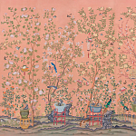 Обои ручная роспись Belvoir Apricot  варинант исполнения - 1 | Loft Concept в Самаре