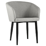 Мягкое кресло на металлических ножках Shaggy Grey варинант исполнения - 1 | Loft Concept в Самаре