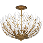 Потолочный светильник в форме цветка Hanging Flowers варинант исполнения - 2 | Loft Concept в Самаре