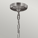 Люстра двухъярусная с белыми матовыми стеклянными плафонами в форме винных бокалов Feiss варинант исполнения - 6 | Loft Concept в Самаре