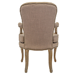 Кресло Aubrey Classical Armchair brown flax варинант исполнения - 2 | Loft Concept в Самаре