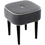 Квадратный мягкий пуф на черных ножках Winton Pouf Square варинант исполнения - 21 | Loft Concept в Самаре