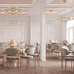 Бра с золотым основанием и прозрачным плафоном цилиндрической формы Golden Geometry варинант исполнения - 3 | Loft Concept в Самаре