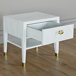 Прикроватная тумбочка с ящиком Elsa Dreams White варинант исполнения - 2 | Loft Concept в Самаре