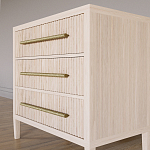 Комод Primo с 3 выдвижными ящиками Светлый дуб варинант исполнения - 2 | Loft Concept в Самаре