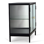 Сервант двухдверный с рифленым стеклом The Keeper варинант исполнения - 2 | Loft Concept в Самаре