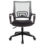 Офисное кресло с основанием из черного пластика Desk chairs Grey варинант исполнения - 3 | Loft Concept в Самаре