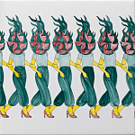 Плитка дизайнерская Фруктовый лес варинант исполнения - 2 | Loft Concept в Самаре