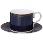 Чайный набор из фарфора синий на 6 персон 12 предметов 300 мл Porcelain Horse Set  варинант исполнения - 1 | Loft Concept в Самаре