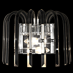 Бра цвета никель с изогнутыми хрустальными элементами Radiant Ribbons варинант исполнения - 1 | Loft Concept в Самаре