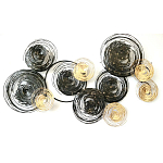 Панно настенное Blank Gray Threads варинант исполнения - 1 | Loft Concept в Самаре