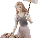Статуэтка фарфоровая Девушка с цветами Charming Statuette варинант исполнения - 1 | Loft Concept в Самаре
