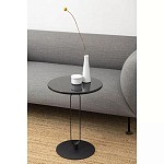 Кофейный столик черный круглый Graceful Base варинант исполнения - 1 | Loft Concept в Самаре