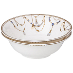 Сервиз обеденный из фарфора с изображением лошадей на 6 персон 23 предмета Porcelain Horse Set варинант исполнения - 4 | Loft Concept в Самаре