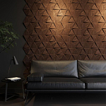 Гипсовая 3D панель с принтографией PM-50 варинант исполнения - 2 | Loft Concept в Самаре