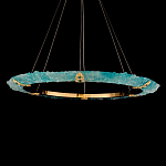 Люстра в форме кольца с цветочным декором Warm Heavenly Light варинант исполнения - 5 | Loft Concept в Самаре