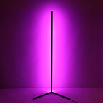 Торшер черного цвета на угловом основании Arteriors варинант исполнения - 3 | Loft Concept в Самаре