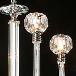 Люстра с 8-ю лампами и гранеными стеклянными плафонами Prism Gala варинант исполнения - 6 | Loft Concept в Самаре