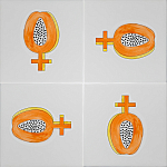 Плитка дизайнерская Женский фркут варинант исполнения - 1 | Loft Concept в Самаре