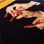 Коврик Seletti Lipstick Black варинант исполнения - 2 | Loft Concept в Самаре