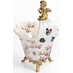 Фарфоровая чаша с золотым ангелом Suhary варинант исполнения - 4 | Loft Concept в Самаре