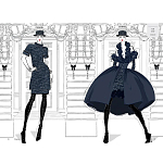 Megan Hess. Elegance варинант исполнения - 6 | Loft Concept в Самаре