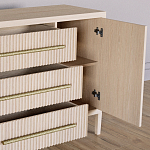 Буфет Primo с тремя ящиками и двумя фасадами Светлый дуб варинант исполнения - 6 | Loft Concept в Самаре