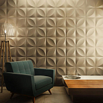 Гипсовая 3D Панель M-21 варинант исполнения - 2 | Loft Concept в Самаре