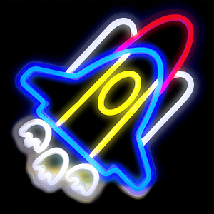 Неоновая настенная лампа Shuttle Neon Wall Lamp