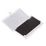 Визитница карманная металлическая с накладкой из натурального камня Апатит Stone Business Card Holders варинант исполнения - 3 | Loft Concept в Самаре