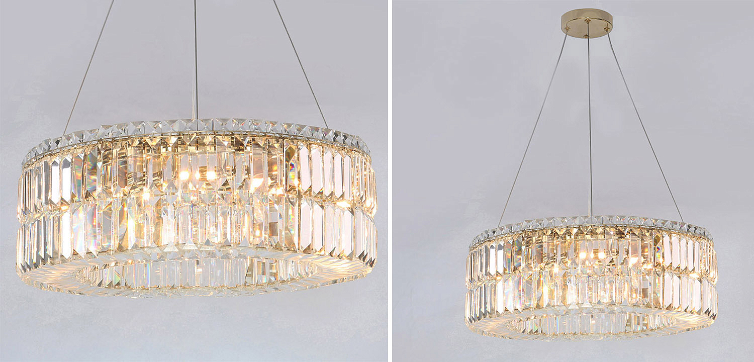Люстра Darleen Crystal Gold Chandelier 12 Люстра Darleen Crystal Gold Chandelier 12 - Loft-Concept в Самаре