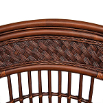Барный стул из ротанга Eloise коричневый варинант исполнения - 6 | Loft Concept в Самаре