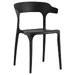 Черный стул из прочного PP-пластика JORIS варинант исполнения - 1 | Loft Concept в Самаре