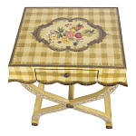 Приставной столик с ящиком в стиле ретро Vintage Rustic Tablecloth варинант исполнения - 4 | Loft Concept в Самаре