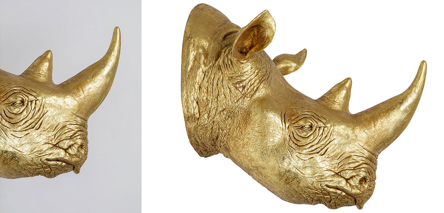 Аксессуар на стену Golden Rhino - Loft-Concept в Самаре