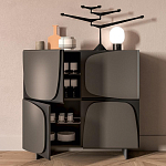 Дизайнерский комод с декоративными элементами на дверках Trilogy варинант исполнения - 1 | Loft Concept в Самаре