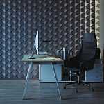 Гипсовая 3D Панель DRAGON SCALE - A варинант исполнения - 2 | Loft Concept в Самаре