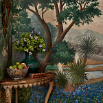 Обои ручная роспись Hill Country Scenic Special Colourway on scenic paper варинант исполнения - 5 | Loft Concept в Самаре