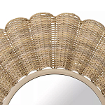 Зеркало круглое в плетеной раме Reed Mirror варинант исполнения - 2 | Loft Concept в Самаре