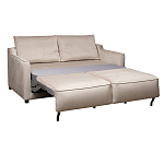 Диван двухместный раскладной светло-серый с кантом Pride варинант исполнения - 2 | Loft Concept в Самаре