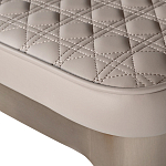 Стул барный светло-серый из экокожи Spectacular High Bar Stool варинант исполнения - 4 | Loft Concept в Самаре