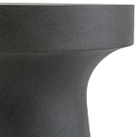 Приставной стол из искусственного камня Chess Black варинант исполнения - 2 | Loft Concept в Самаре