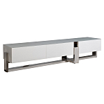 Тумба под телевизор со стеклянным фасадом Modern TumbvTV варинант исполнения - 1 | Loft Concept в Самаре