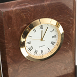 Настольный письменный набор из лемезита и змеевика с часами Royal Accessory варинант исполнения - 4 | Loft Concept в Самаре