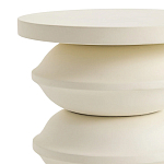 Фигурный приставной столик кремового цвета  AMORPHOUS варинант исполнения - 2 | Loft Concept в Самаре