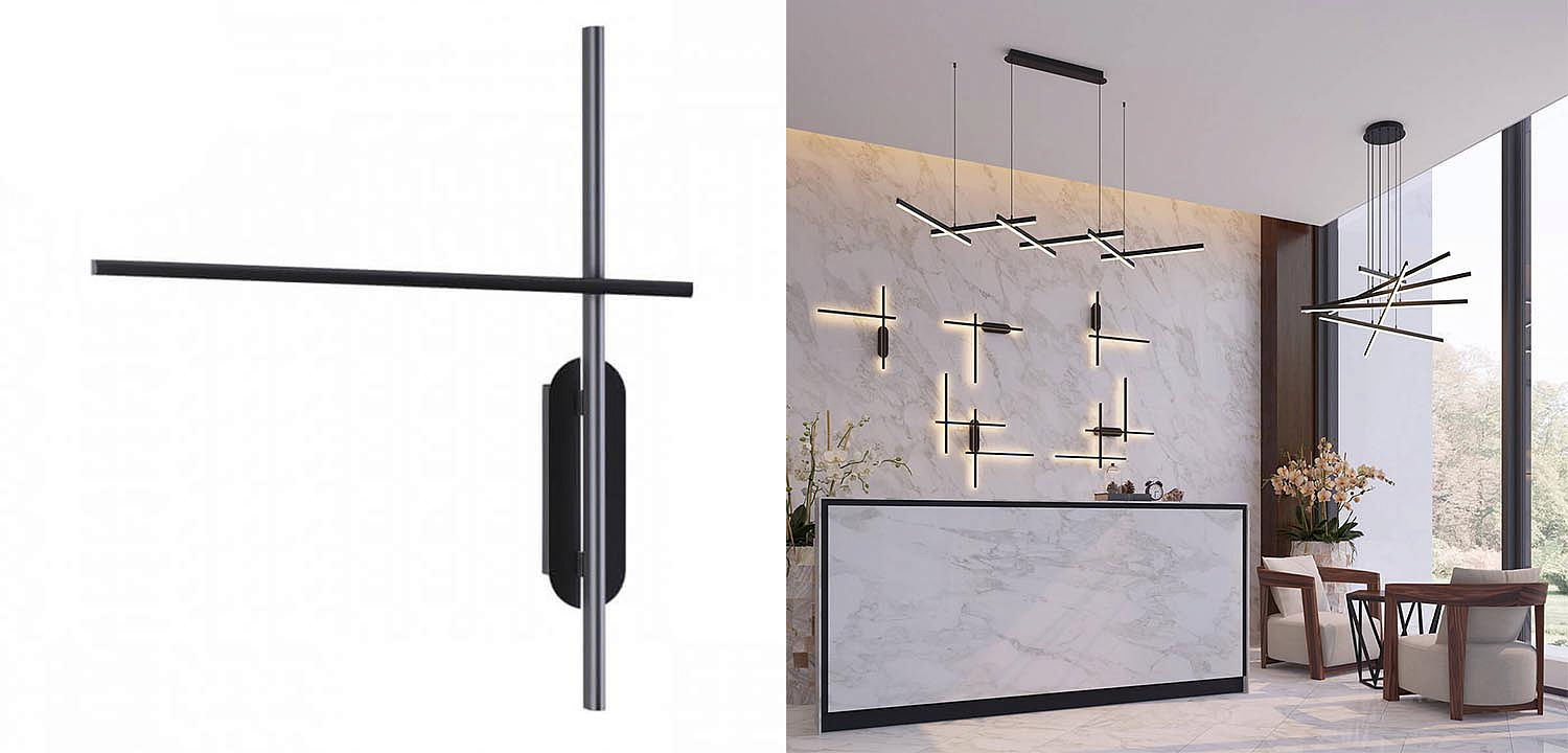 Бра Rolf Two Black Lines Бра Rolf Two Black Lines - Loft-Concept в Самаре